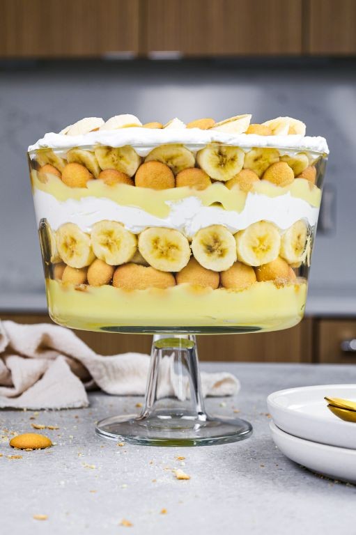 King Hawaiian Roll Banana Pudding Trifle
