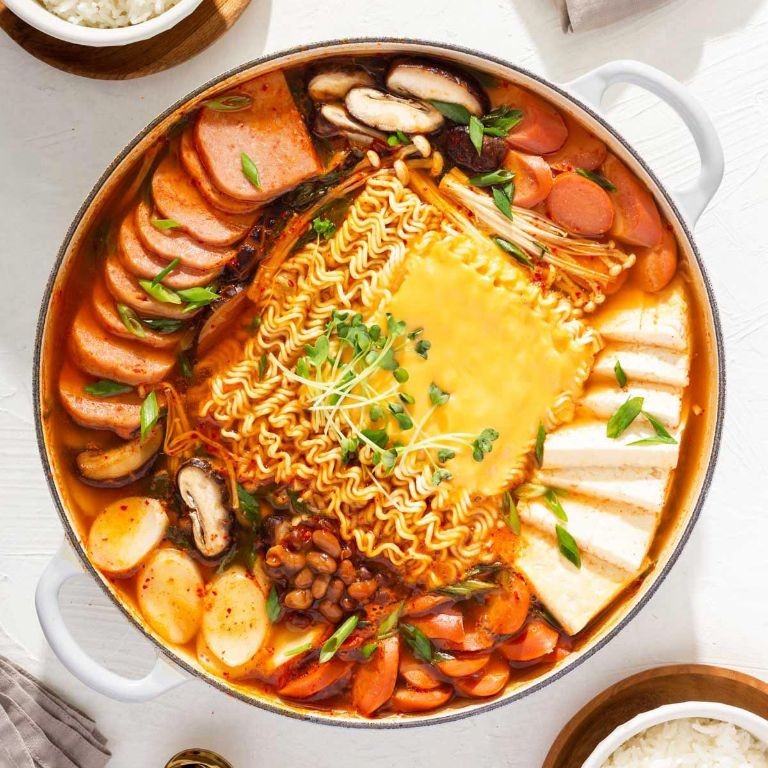 Korean Army Stew (Budae Jjigae)