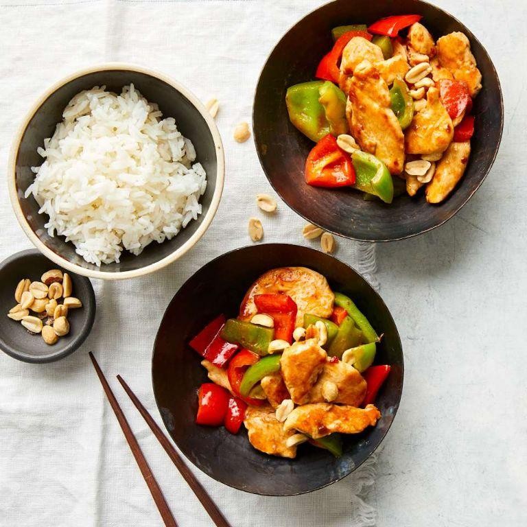Kung Pao Chicken with Bell Peppers