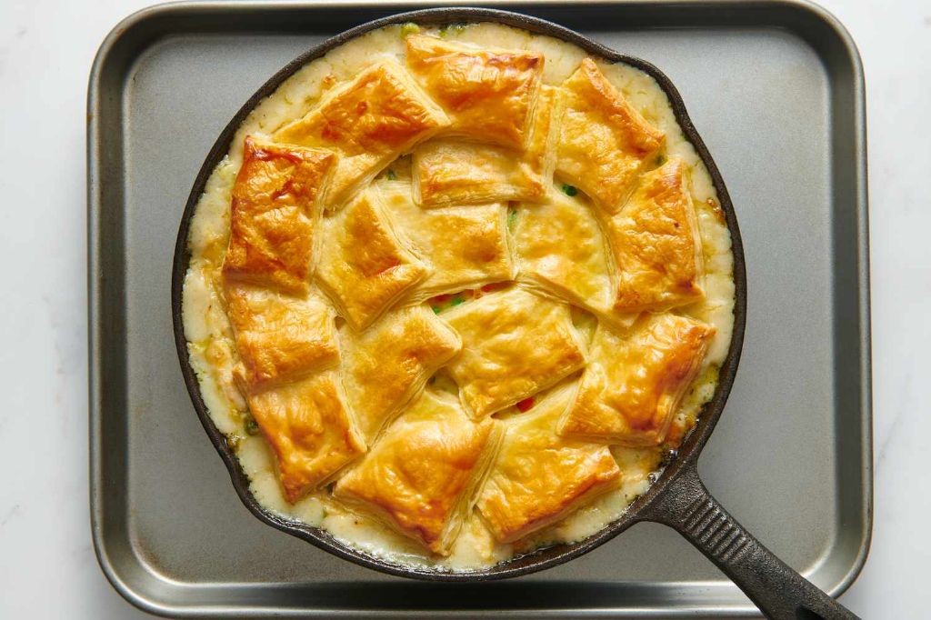 Leek and Chicken Pot Pie