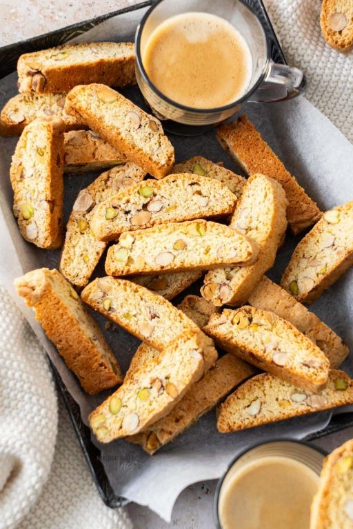 Lemon Almond Biscotti