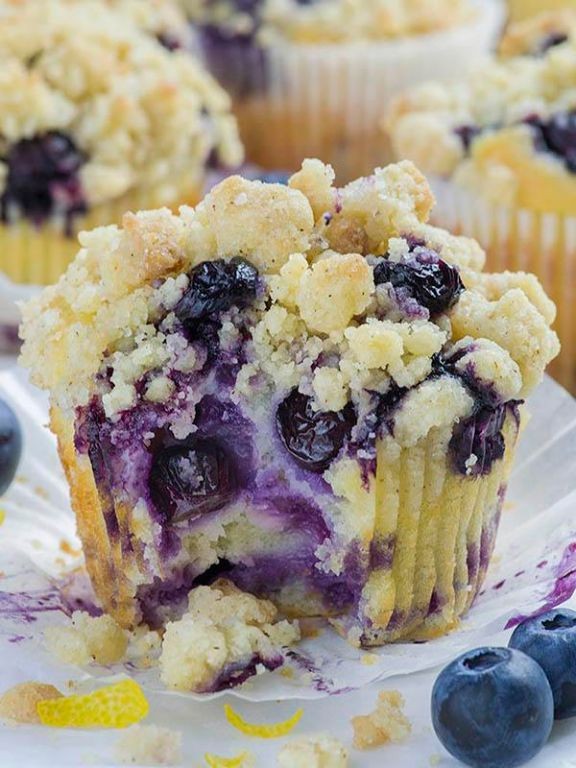 Lemon Blueberry Muffins