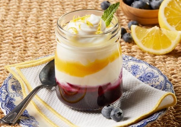 Lemon Blueberry Yogurt Parfait