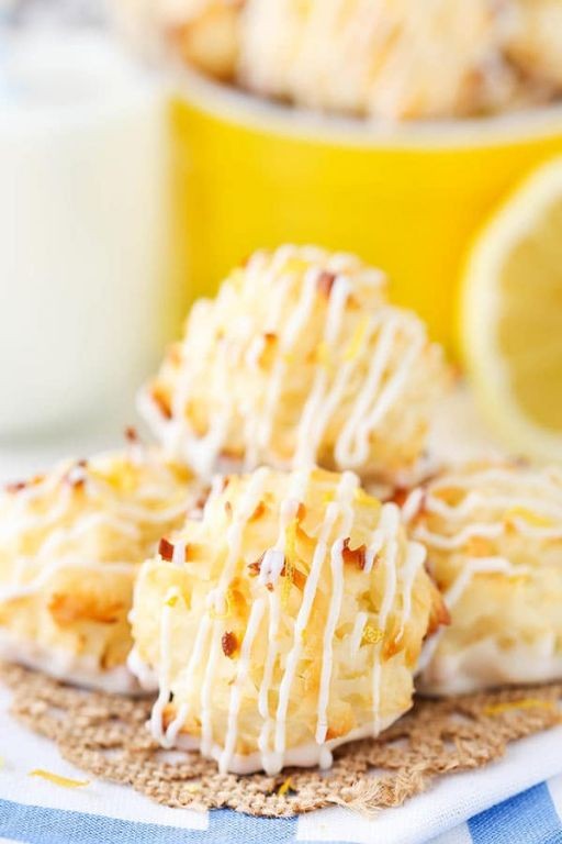 Lemon Coconut Macaroons