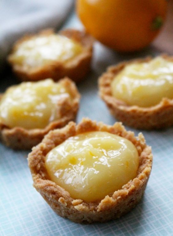 Lemon Curd Tart with Shortbread Crust