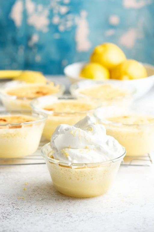 Lemon Custard Pots