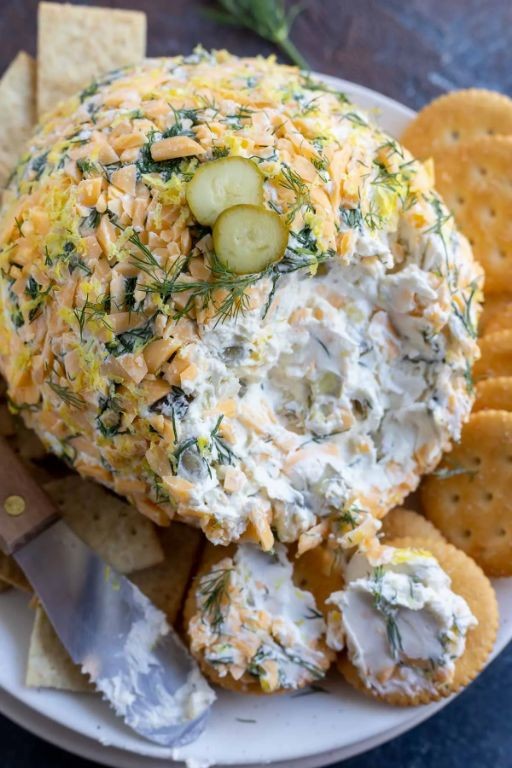 Lemon Dill Cheese Ball