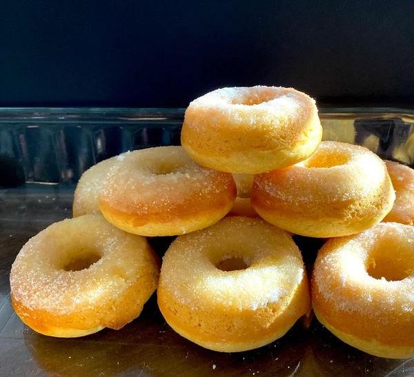 Lemon Drop Glazed Donuts