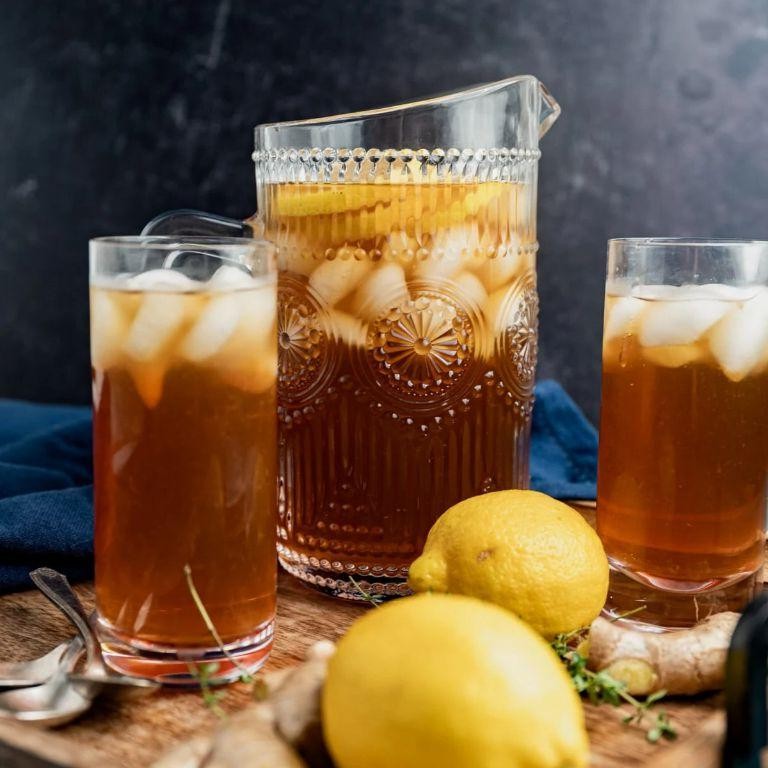 Lemon Ginger Iced Tea