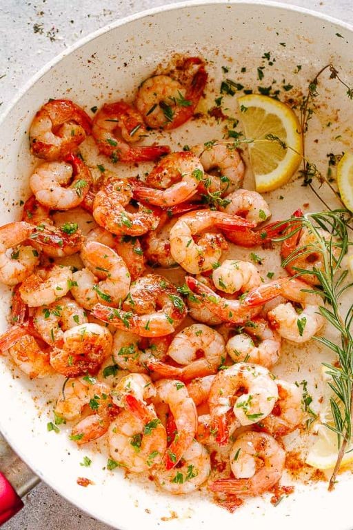 Lemon Herb Batter Shrimp with Garlic Aioli