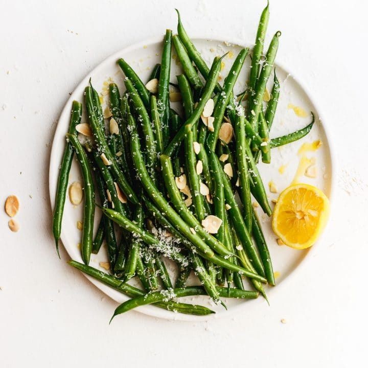 Lemon Herb Green Beans with Toasted Almonds