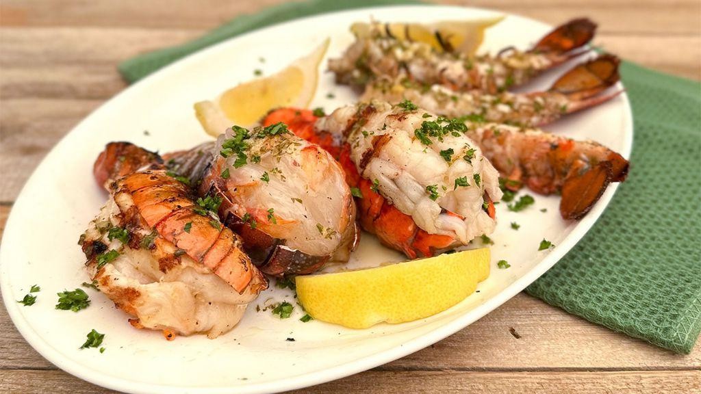 Lemon Herb Grilled Lobster Tails