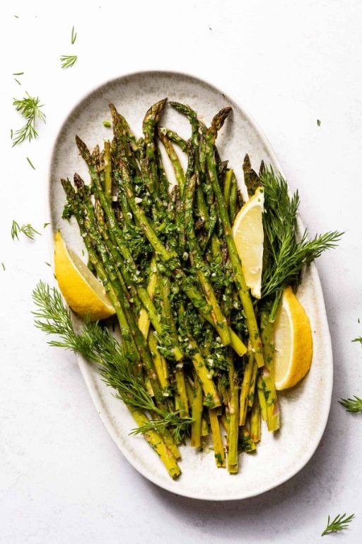 Lemon Herb Roasted Asparagus