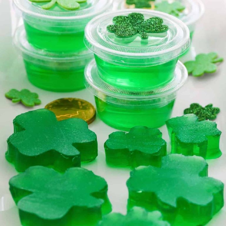 Lemon Lime Breeze Jello Jigglers