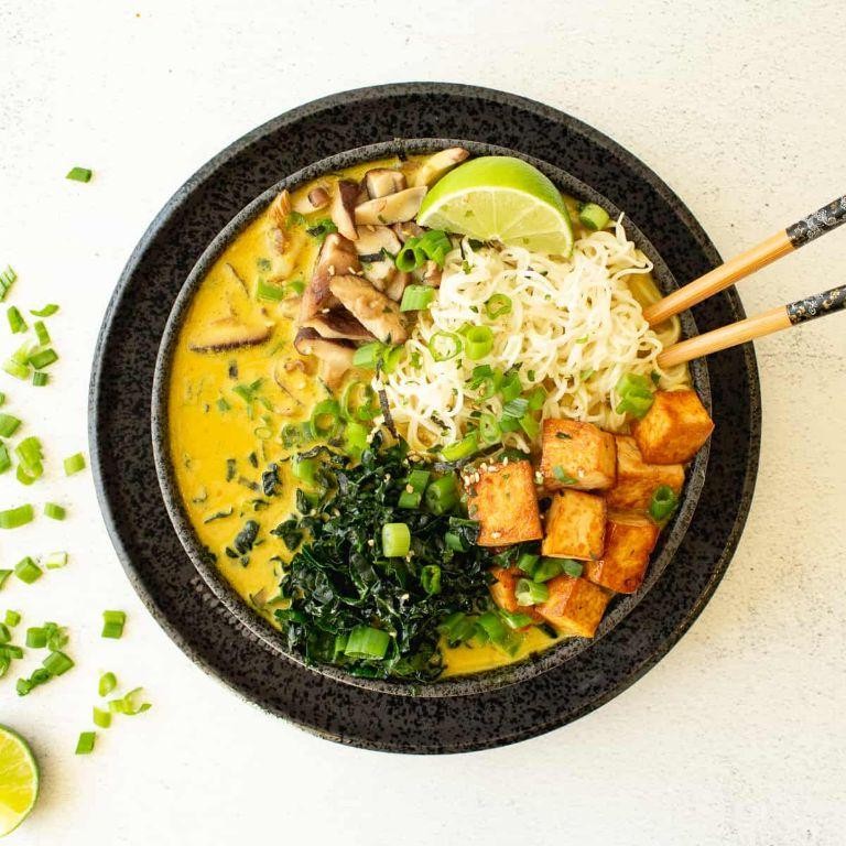 Lemongrass and Lime Vegetarian Ramen