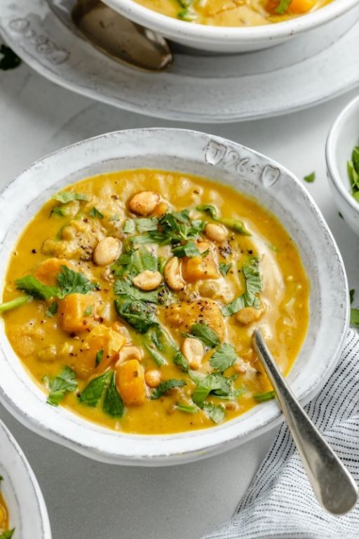 Lentil and Butternut Squash Soup
