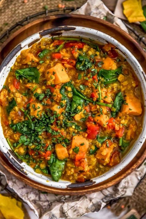 Lentil and Sweet Potato Stew