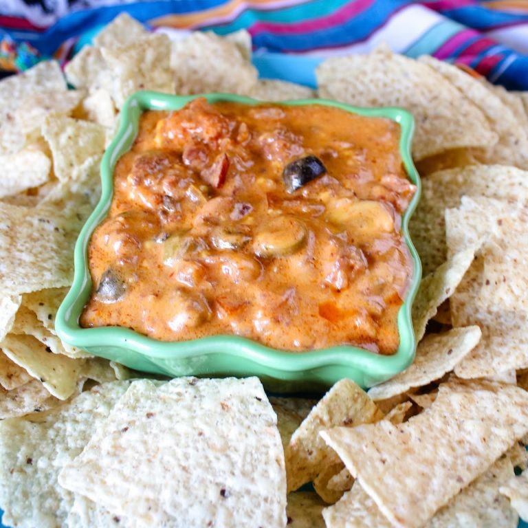 Loaded Nacho Cheese Tortilla Chip Dip