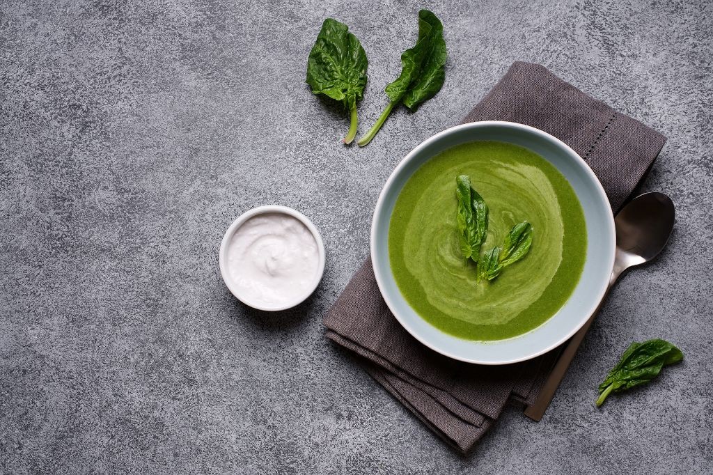Longevity Spinach and Coconut Milk Soup