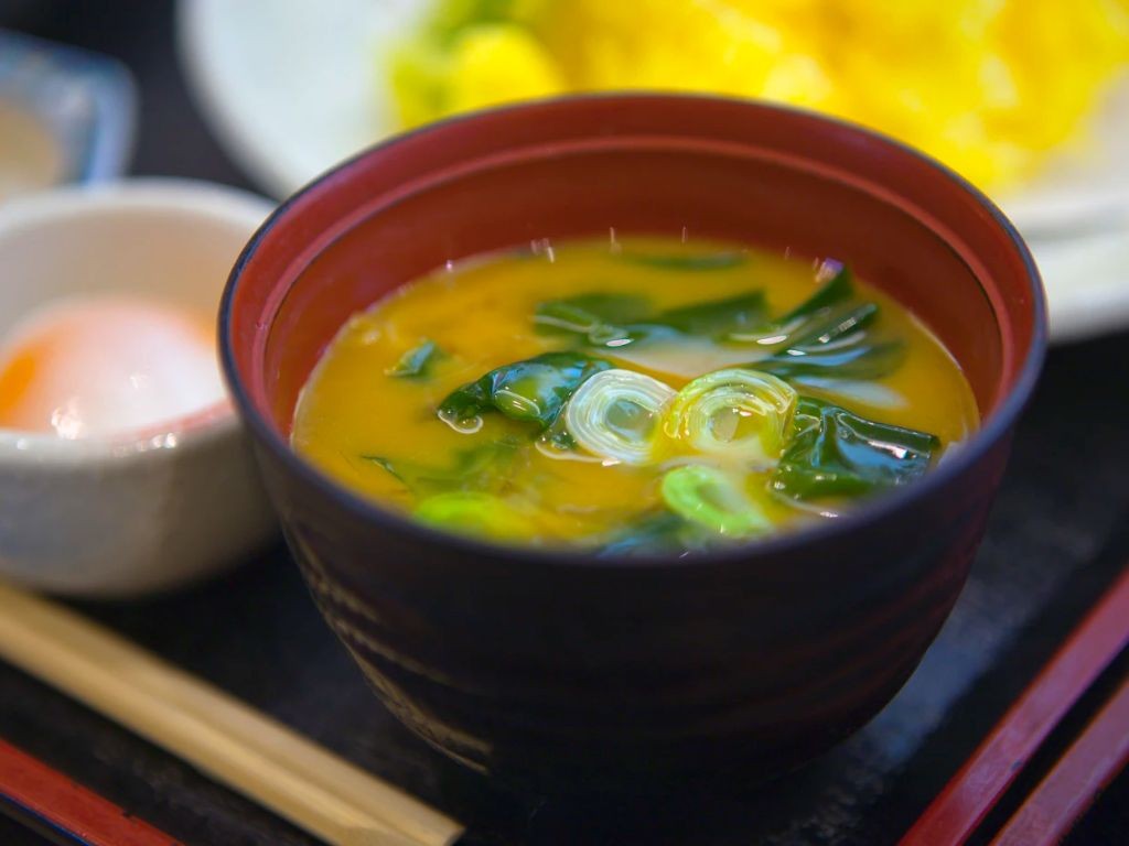 Longevity Spinach and Miso Soup