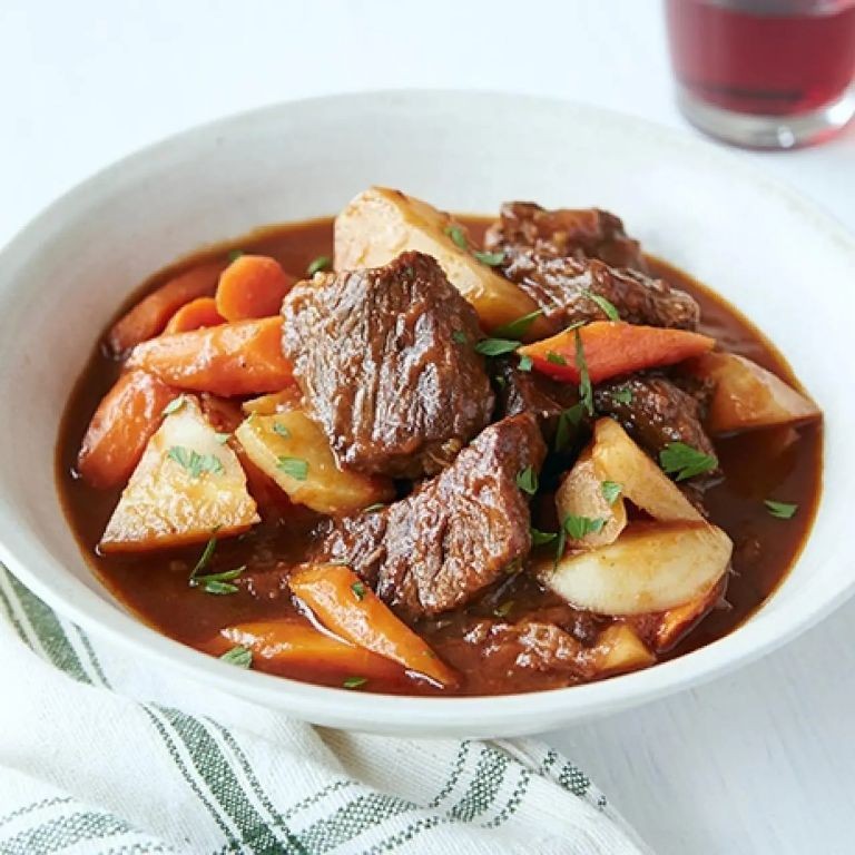 Low Sodium Beef Stew with Root Vegetables