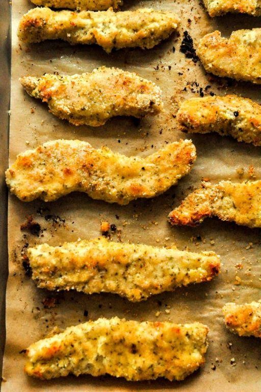 Low-Carb Almond Flour Chicken Tenders
