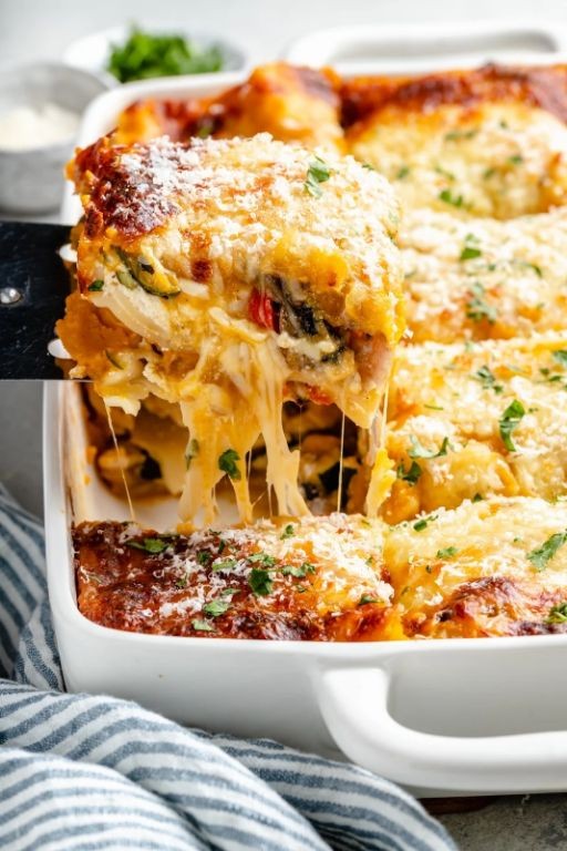 Lowfat Butternut Squash Lasagna
