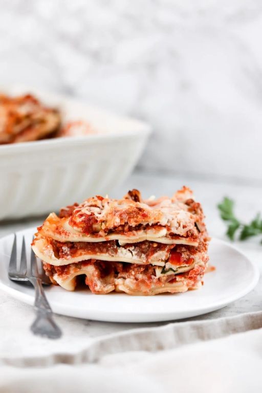 Lowfat Mediterranean Lasagna