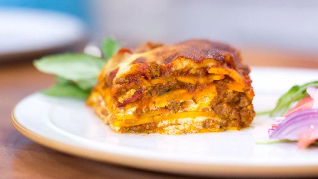 Lowfat Sweet Potato Lasagna