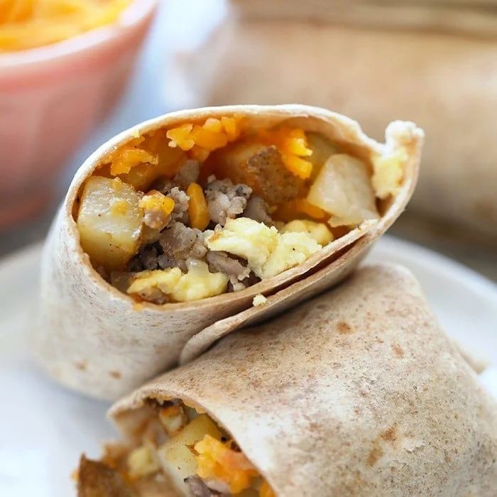 Make-Ahead Breakfast Burritos