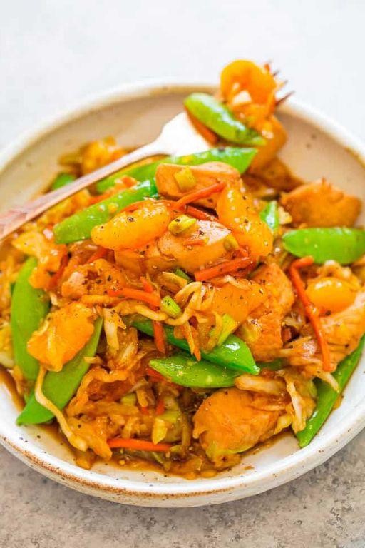 Mandarin Orange Chicken Stir-Fry