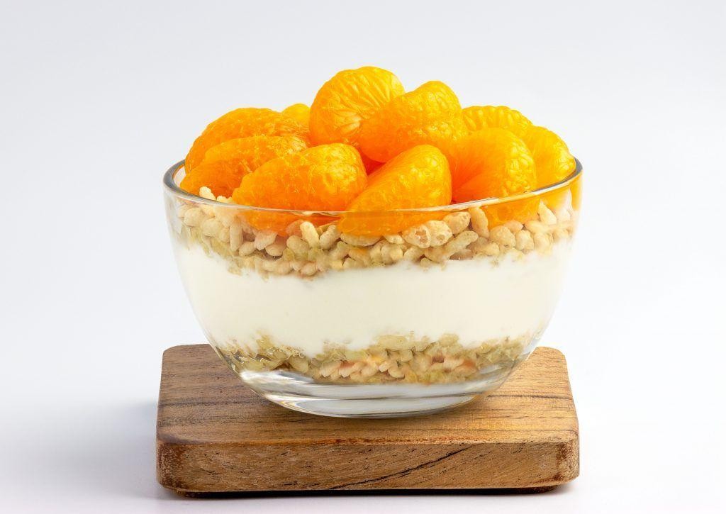 Mandarin Yogurt Parfait with Granola