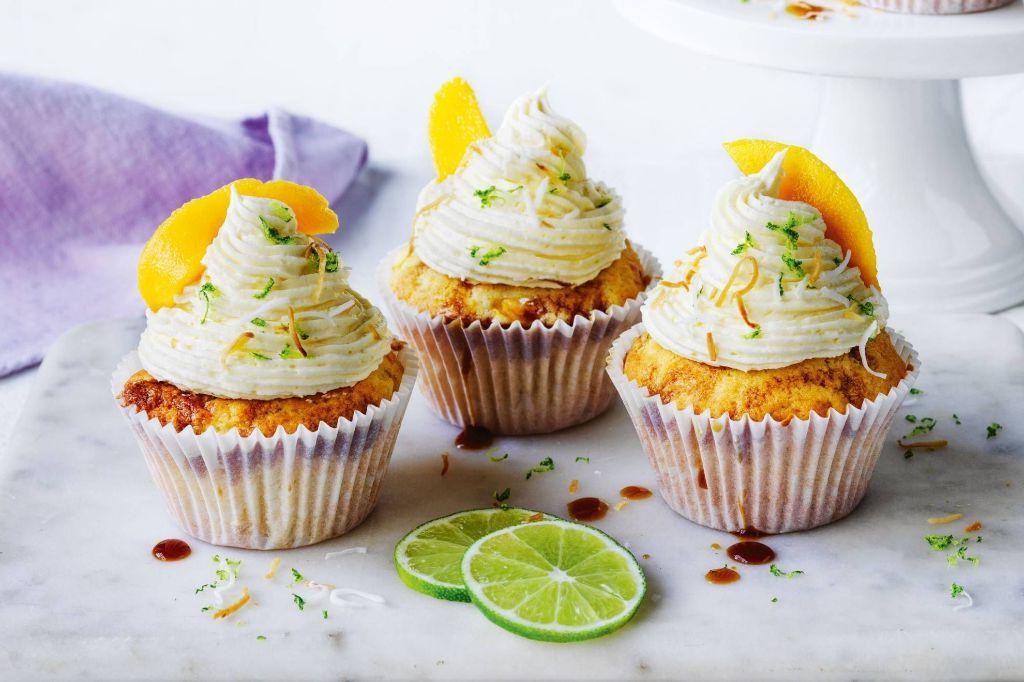 Mango Lime Cupcakes