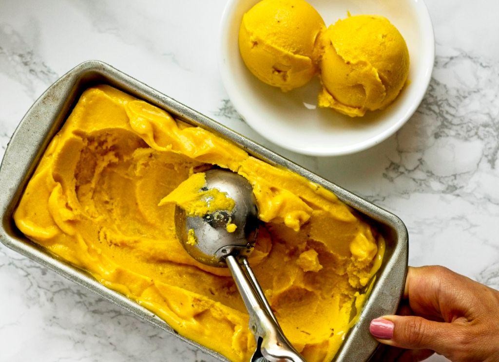 Mango Turmeric Nice Cream