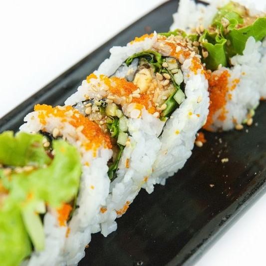 Mango and Cream Cheese Sushi