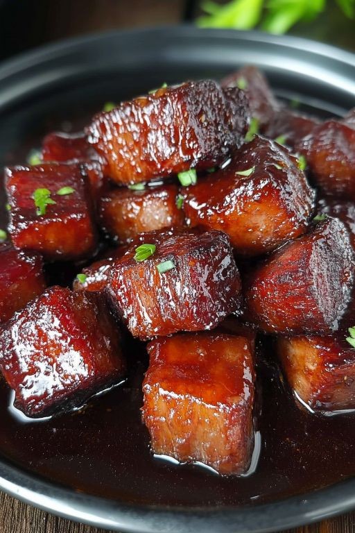 Maple Bourbon Braised Pork Picnic