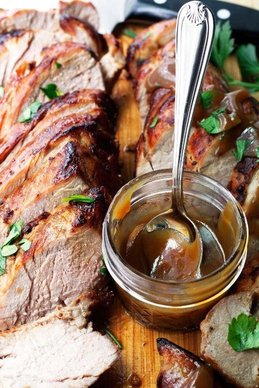 Maple Bourbon Smoked Pork Loin