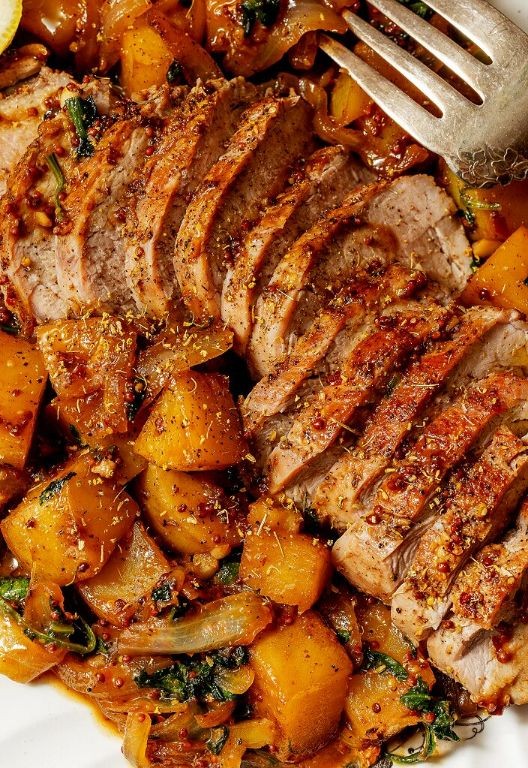 Maple Dijon Pork Tenderloin