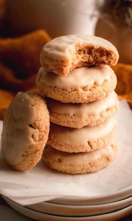 Maple Glazed Sugar Cookies