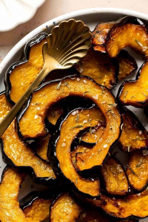 Maple-Baked Acorn Squash