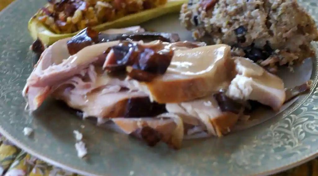 Maple-Glazed Butterball Turkey with Pecan Stuffing