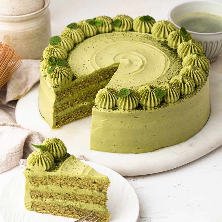 Matcha Green Tea Cake