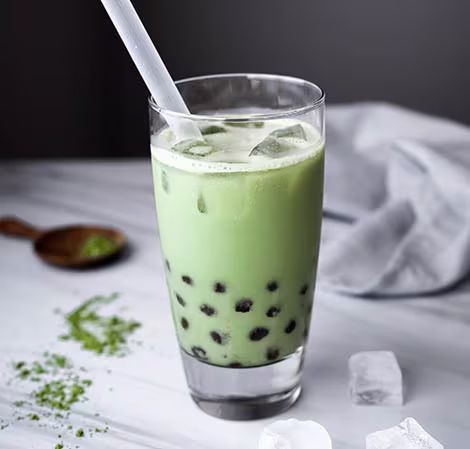 Matcha Milk Bubble Tea