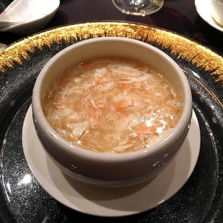Matsutake and Crab Meat Soup