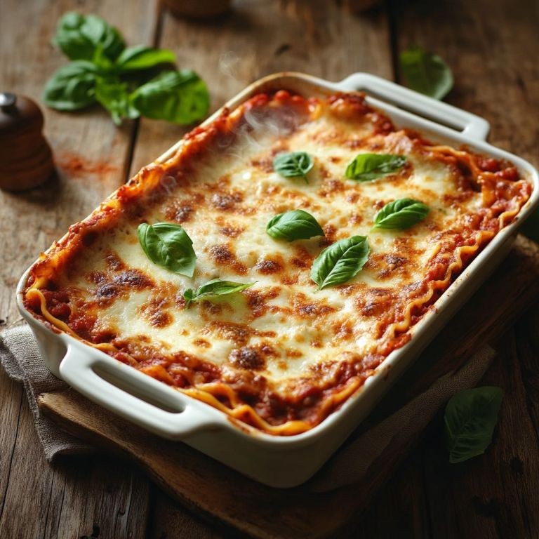 Mediterranean Lasagna with Feta and Olives