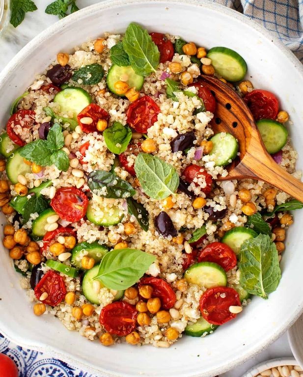 Mediterranean Quinoa Salad