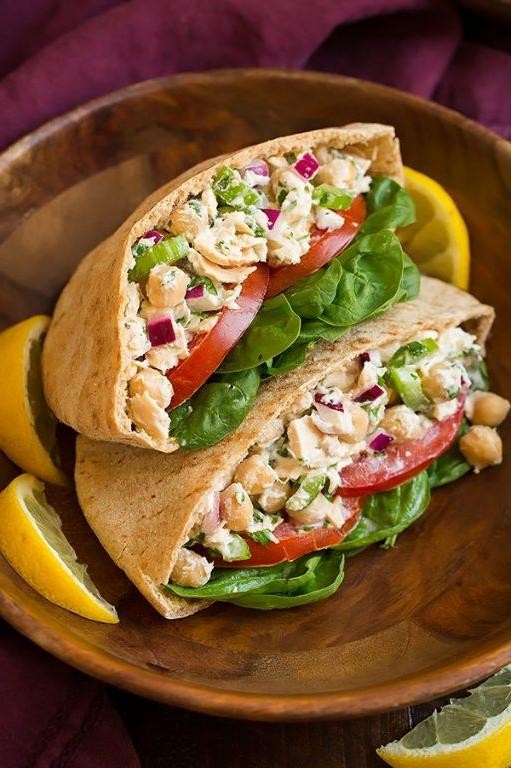 Mediterranean Tuna Pita Pocket