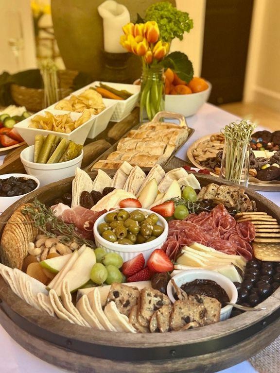 Mediterranean-Inspired Charcuterie Spread