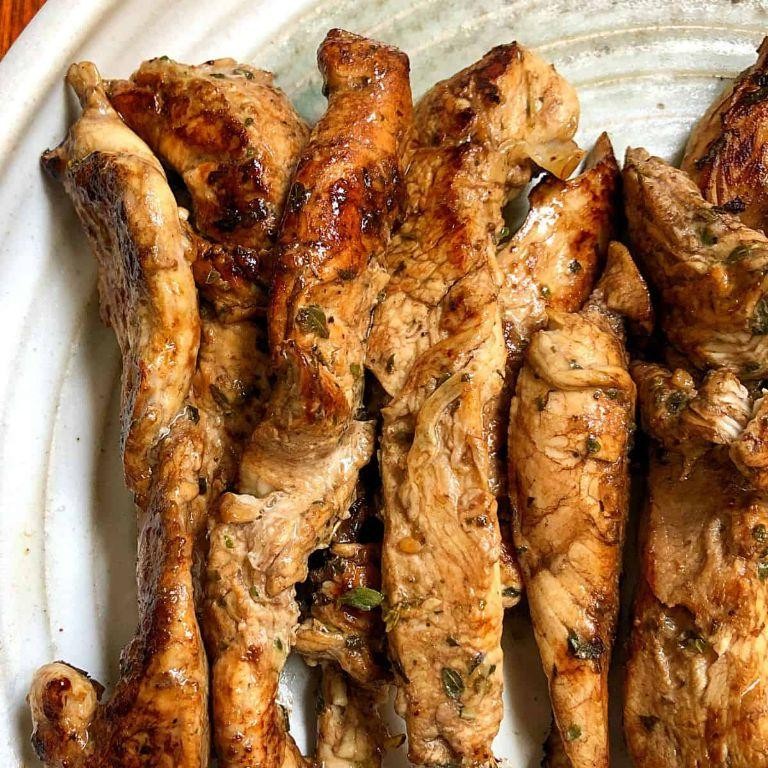 Mediterranean-Style Grilled Chicken Tenders