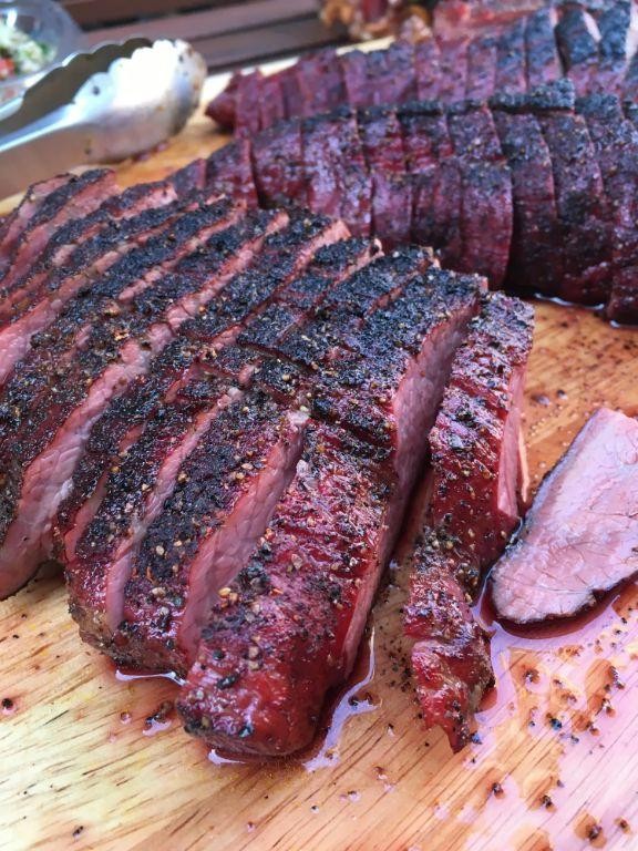 Mesquite-Smoked Tri-Tip Steak